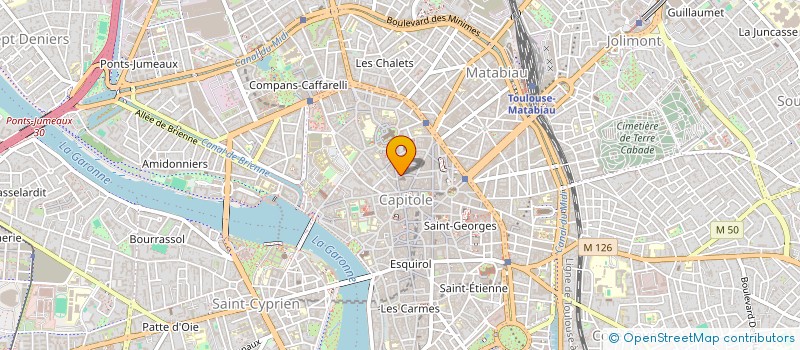 localisation de l'entreprise SYNDICAT COPROPRIET 3 R DU SENECHAL à TOULOUSE