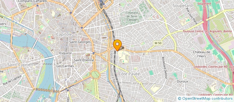 localisation de l'entreprise SYNDICAT COPROPRIET 30 R DE L'AQUEDUC à TOULOUSE