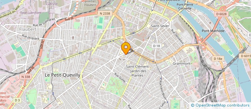 localisation de l'entreprise SYNDICAT COPROPRIET IMM SAINT JULIEN à ROUEN