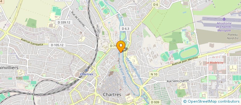 localisation de l'entreprise SYNDICAT COPROPRIET LA LHETINIERE à CHARTRES