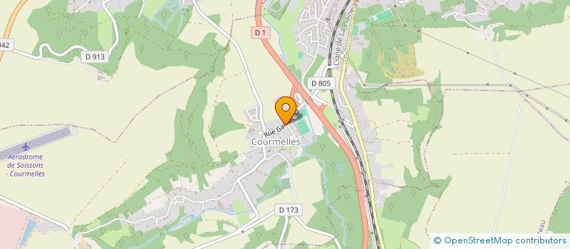 localisation de l'entreprise SYNDICAT COPROPRIET RES JARDINS ARQUEBUS à SOISSONS