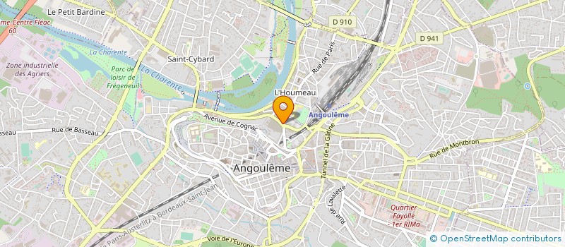 localisation de l'entreprise SYNDICAT COPROPRIET RESID DES REMPARTS à ANGOULEME
