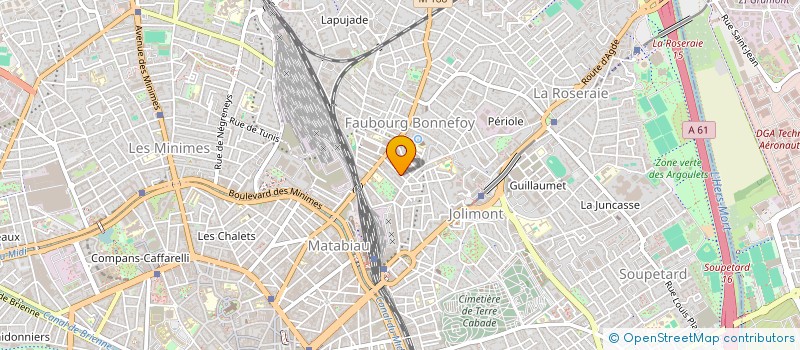 localisation de l'entreprise SYNDICAT COPROPRIET RESIDENCE ARMAGNAC à TOULOUSE