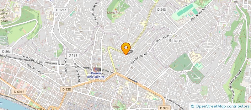 localisation de l'entreprise SYNDICAT COPROPRIET RESIDENCE L'ERNEMONT à ROUEN