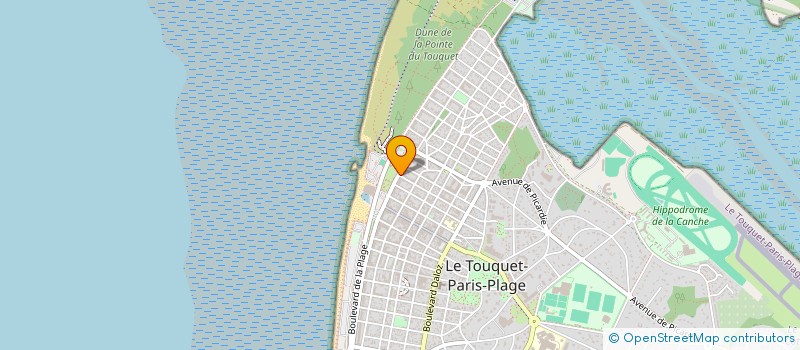 localisation de l'entreprise SYNDICAT COPROPRIET RESIDENCE MATHILDA  LE TOUQUET-PARIS-PLAGE