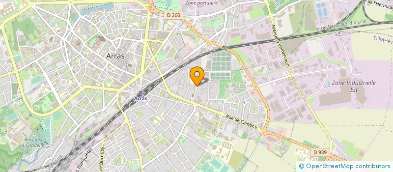 localisation de l'entreprise SYNDICAT COPROPRIET RESIDENCE PLEIN SUD à ARRAS
