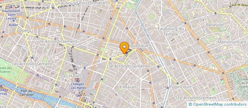 localisation de l'entreprise SYNDICAT COPROPRIETAIR 65 RUE DE TURBIGO  PARIS