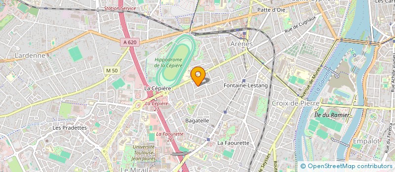 localisation de l'entreprise SYNDICAT COPROPRIETAIR RESIDENCE ALARIC à TOULOUSE
