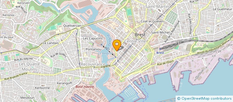 localisation de l'entreprise SYNDICAT COPROPRIETAIRE à BREST