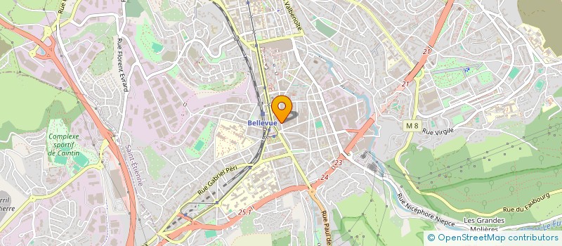 localisation de l'entreprise SYNDICAT COPROPRIETAIRE  SAINT-ETIENNE