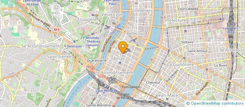 localisation de l'entreprise SYNDICAT COPROPRIETAIRE  LYON