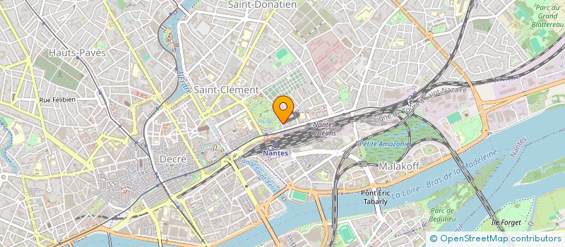 localisation de l'entreprise SYNDICAT COPROPRIETAIRE à NANTES