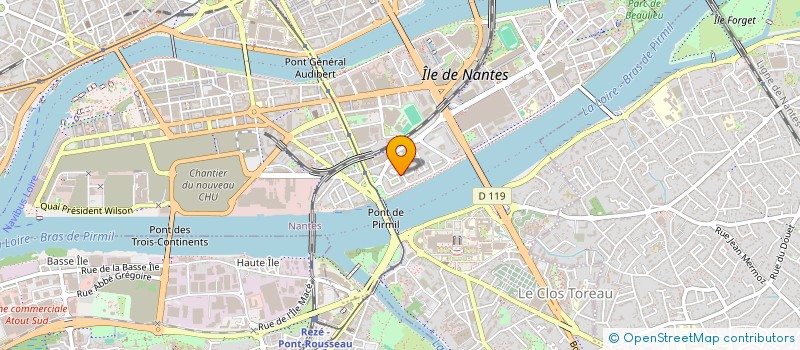 localisation de l'entreprise SYNDICAT COPROPRIETAIRE 4 ET 6 R LEYGUES à NANTES