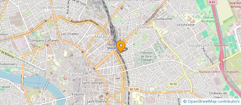 localisation de l'entreprise SYNDICAT COPROPRIETAIRE 40 R COMPANS à TOULOUSE