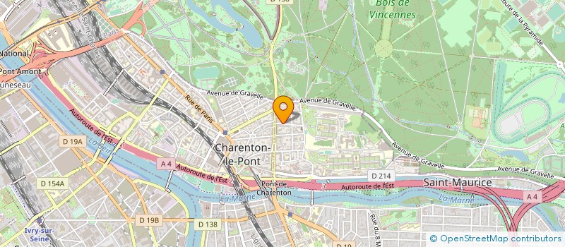 localisation de l'entreprise SYNDICAT COPROPRIETAIRE 7 AV VERDUN à SAINT-MAURICE