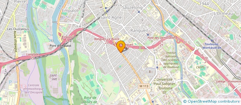 localisation de l'entreprise SYNDICAT COPROPRIETAIRE ARIANE à TOULOUSE