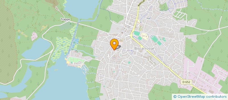 localisation de l'entreprise SYNDICAT COPROPRIETAIRE BAT C  BISCARROSSE