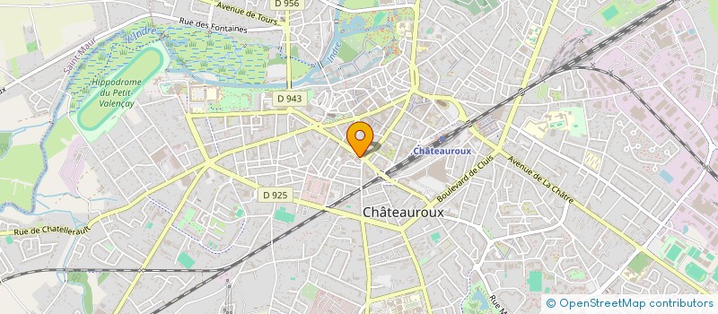 localisation de l'entreprise SYNDICAT COPROPRIETAIRE BELLE ISLE 2 à CHATEAUROUX