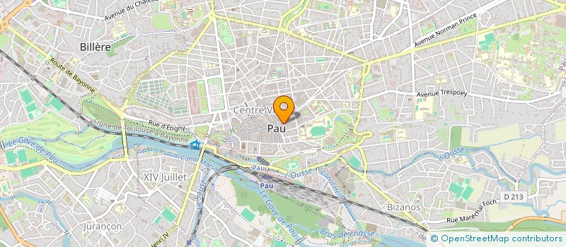 localisation de l'entreprise SYNDICAT COPROPRIETAIRE DABAT à PAU