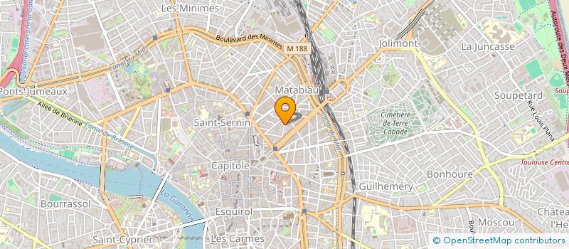 localisation de l'entreprise SYNDICAT COPROPRIETAIRE DU 21 RUE HELIOT  TOULOUSE