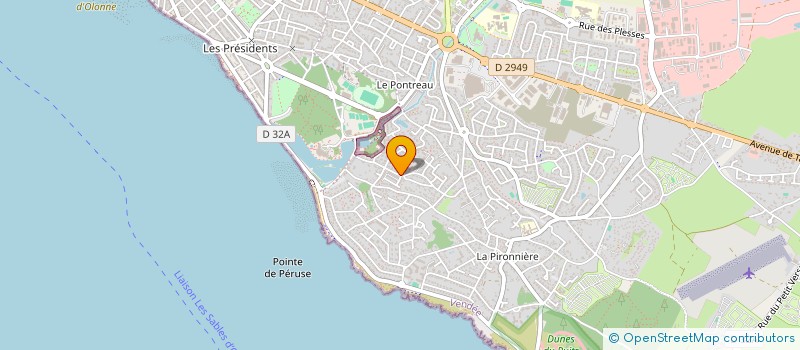 localisation de l'entreprise SYNDICAT COPROPRIETAIRE LA LOUISIANE à LES SABLES D'OLONNE