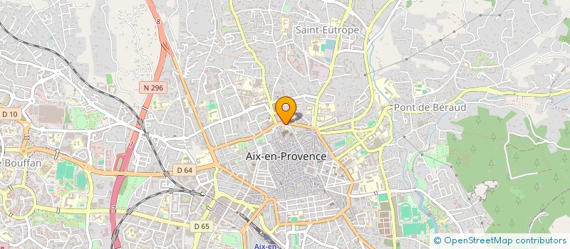 localisation de l'entreprise SYNDICAT COPROPRIETAIRE LES MENUDIERES à AIX-EN-PROVENCE