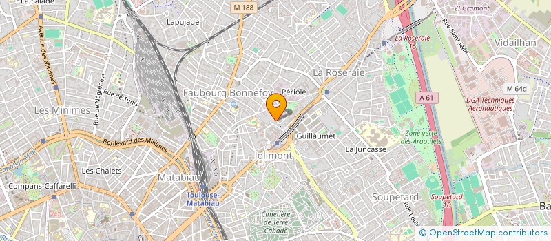 localisation de l'entreprise SYNDICAT COPROPRIETAIRE MONSERBY B-C à TOULOUSE