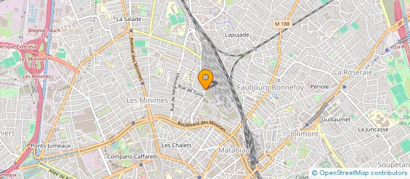 localisation de l'entreprise SYNDICAT COPROPRIETAIRE P CAZENEUVE à TOULOUSE