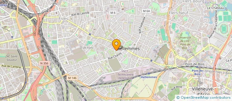localisation de l'entreprise SYNDICAT COPROPRIETAIRE RES JEAN BART à LILLE