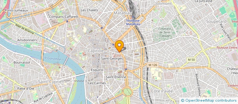 localisation de l'entreprise SYNDICAT COPROPRIETAIRE RESIDENCE CARNOT à TOULOUSE