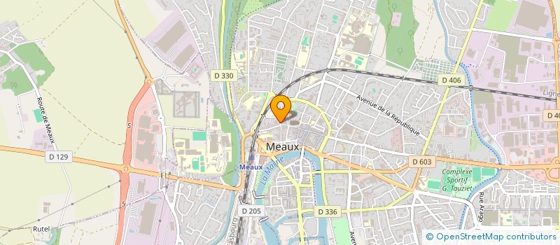 localisation de l'entreprise SYNDICAT COPROPRIETAIRE S N V B à MEAUX