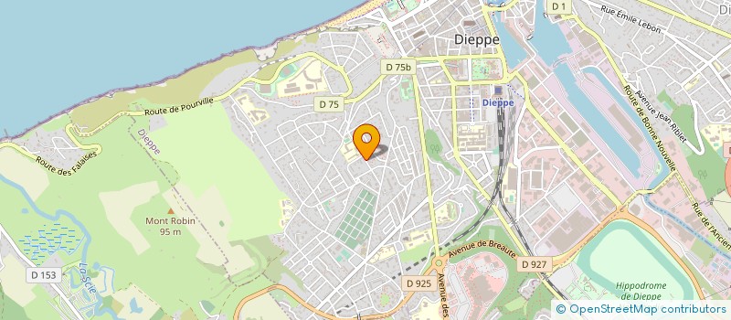 localisation de l'entreprise SYNDICAT COPROPRIETAIRES  DIEPPE