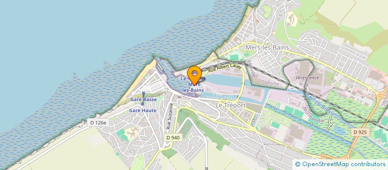 localisation de l'entreprise SYNDICAT COPROPRIETAIRES  LE TREPORT