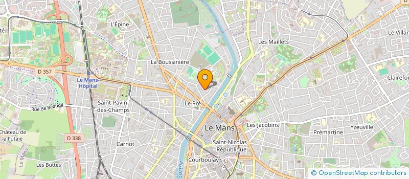 localisation de l'entreprise SYNDICAT COPROPRIETAIRES  LE MANS