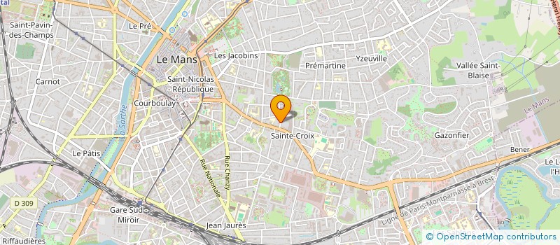 localisation de l'entreprise SYNDICAT COPROPRIETAIRES  LE MANS