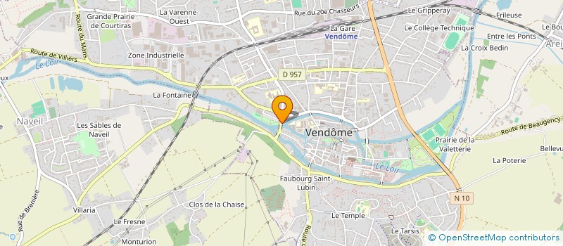 localisation de l'entreprise SYNDICAT COPROPRIETAIRES  VENDOME