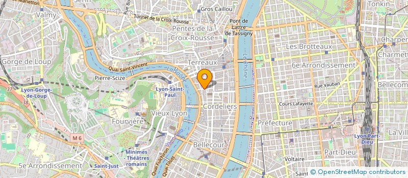 localisation de l'entreprise SYNDICAT COPROPRIETAIRES 10 RUE LONGUE à LYON