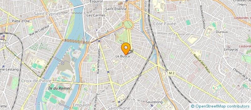 localisation de l'entreprise SYNDICAT COPROPRIETAIRES 13 AV FRIZAC à TOULOUSE