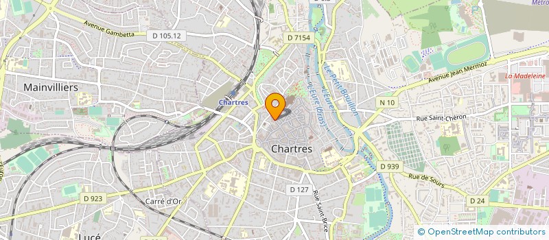 localisation de l'entreprise SYNDICAT COPROPRIETAIRES 13 RUE STE MEME à CHARTRES