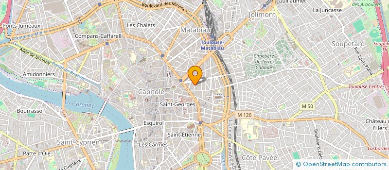 localisation de l'entreprise SYNDICAT COPROPRIETAIRES 15 R INDUSTRIE à TOULOUSE