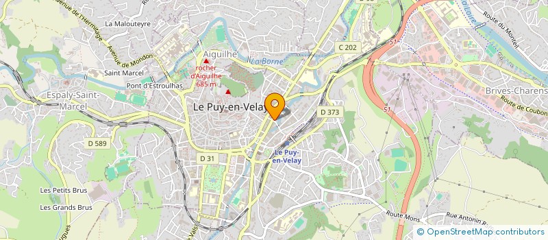 localisation de l'entreprise SYNDICAT COPROPRIETAIRES 30 REBUBLIQUE  LE PUY-EN-VELAY