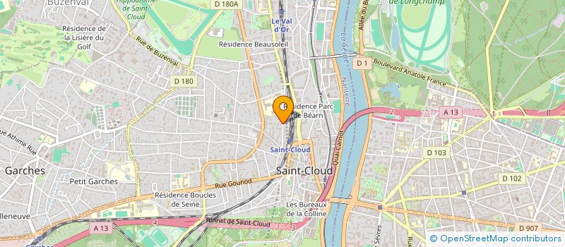 localisation de l'entreprise SYNDICAT COPROPRIETAIRES à SAINT-CLOUD
