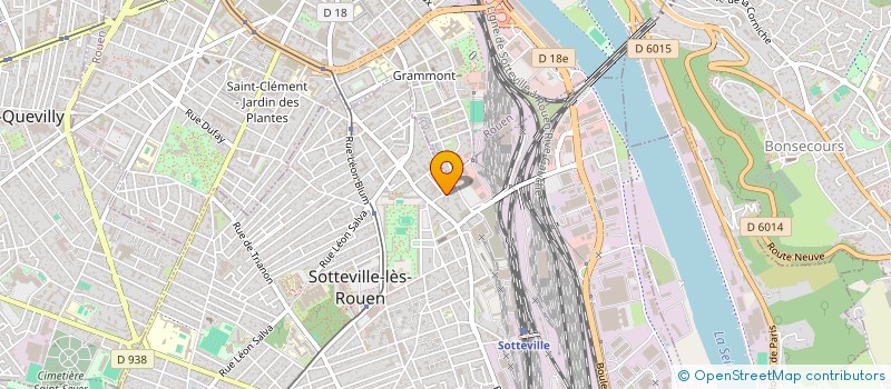 localisation de l'entreprise SYNDICAT COPROPRIETAIRES  SOTTEVILLE-LES-ROUEN