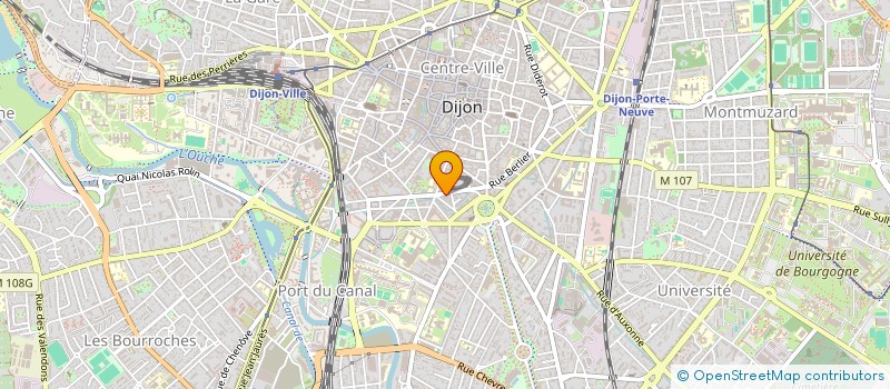 localisation de l'entreprise SYNDICAT COPROPRIETAIRES 31 R TIVOLI  DIJON