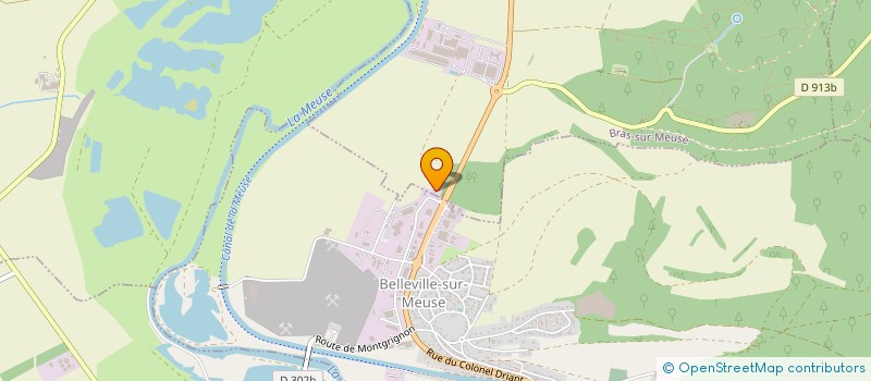 localisation de l'entreprise SYNDICAT COPROPRIETAIRES à BRAS-SUR-MEUSE