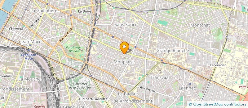 localisation de l'entreprise SYNDICAT COPROPRIETAIRES  LYON