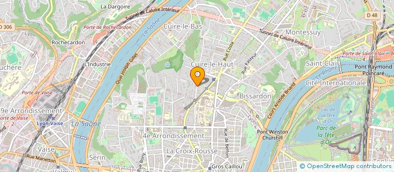 localisation de l'entreprise SYNDICAT COPROPRIETAIRES à CALUIRE-ET-CUIRE