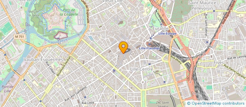 localisation de l'entreprise SYNDICAT COPROPRIETAIRES à LILLE