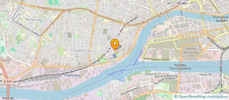 localisation de l'entreprise SYNDICAT COPROPRIETAIRES à NANTES