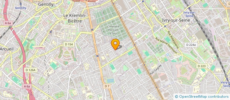 localisation de l'entreprise SYNDICAT COPROPRIETAIRES à IVRY-SUR-SEINE